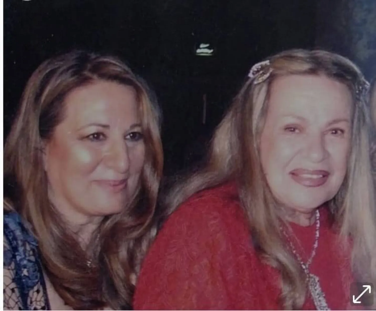 الفنانة هند رستم وابنتها بسنت رضا (خاص لـ«الشرق الأوسط»)