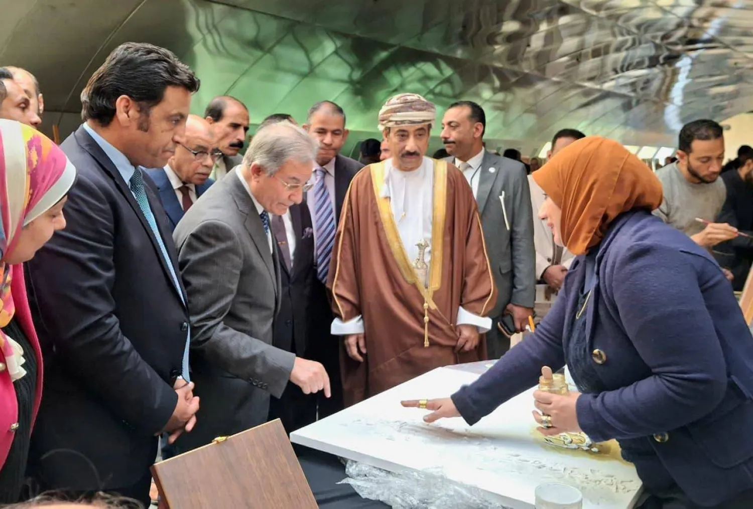 الاحتفاء بالخط العربي في المتحف القومي للحضارة المصرية (المتحف القومي للحضارة المصرية)