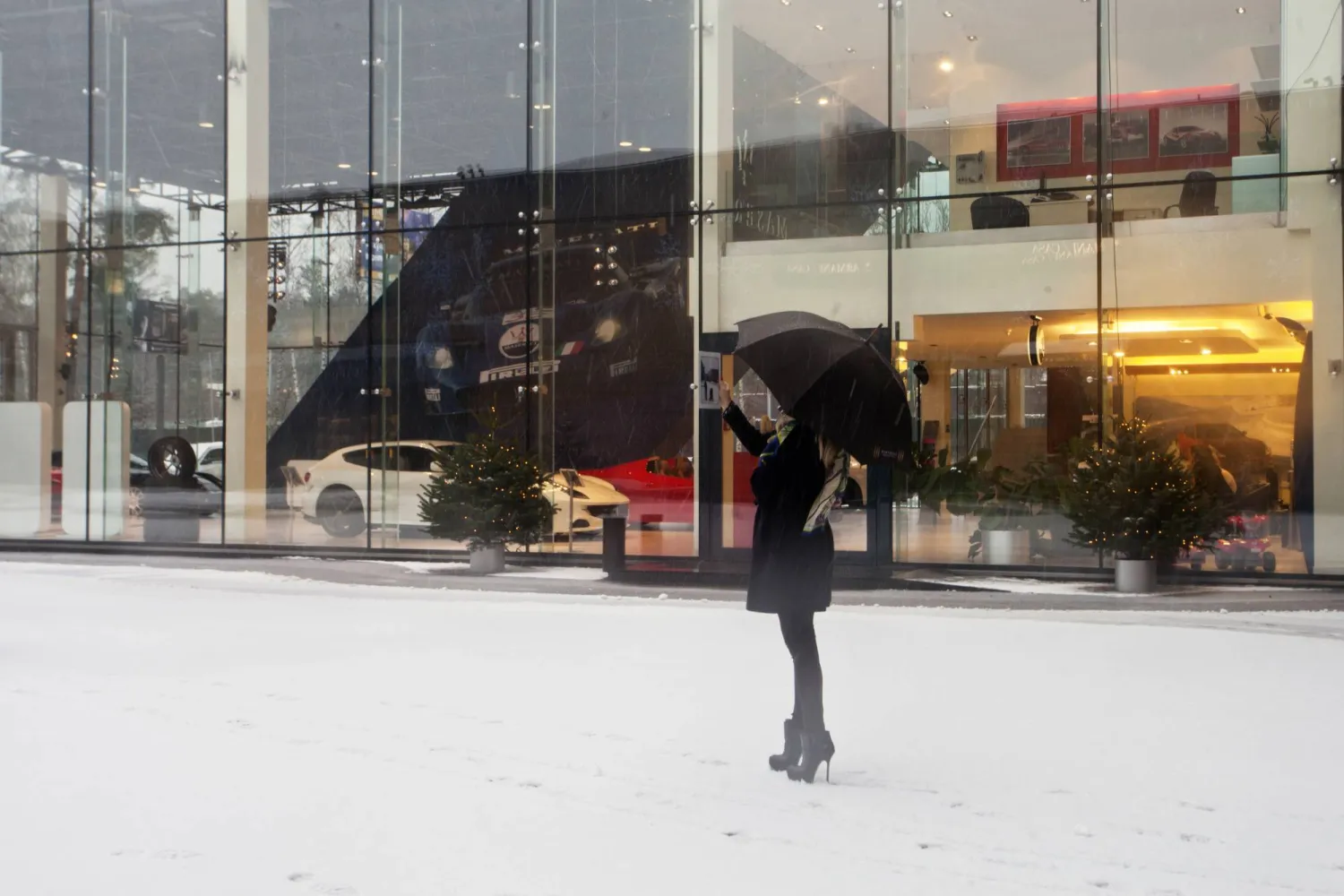 صورة لقرية بارفيخا الفاخرة بالقرب من موسكو ديسمبر 2012 ويُقال إنها تستضيف بشار الأسد حالياً (نيويورك تايمز)