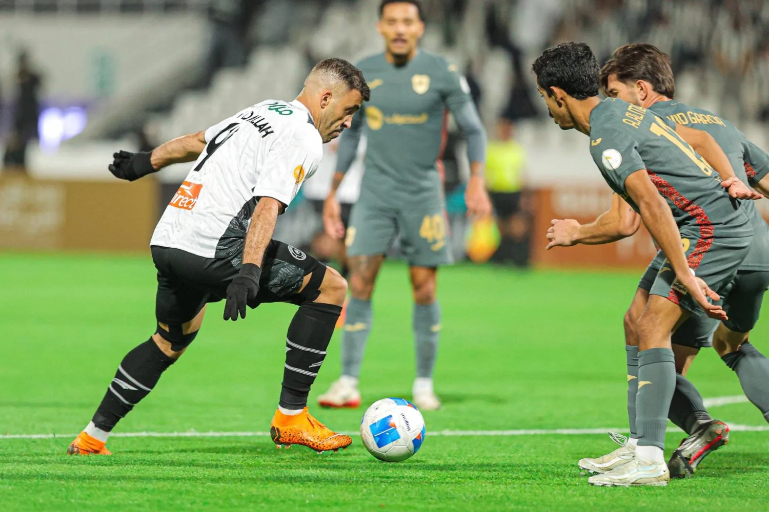 حمد الله لعب دوراً بارزاً في تعديل النتيجة (الشرق الأوسط)