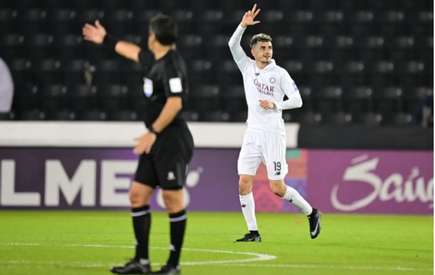 رافا موخيكا لاعب السد تألق ضد شباب الأهلي (الاتحاد الآسيوي)