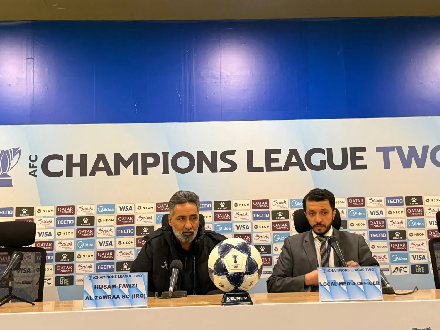 حسام فوزي مساعد مدرب الزوراء العراقي (الشرق الأوسط)