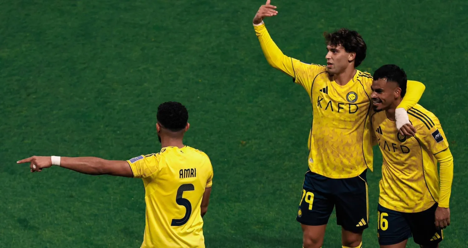 النصر أظهر شراسة هجومية وسجل نتيجة كبيرة أمام الزوراء العراقي (نادي النصر)