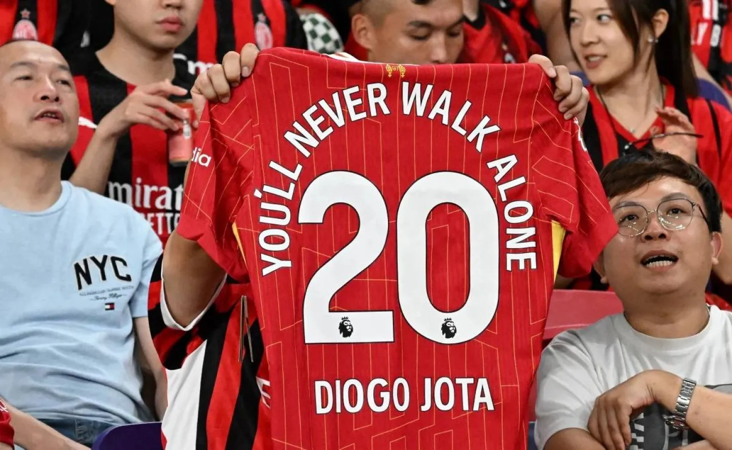  Jota died ‌in ⁠a ​car ‌crash alongside his younger brother in July in northwestern Spain. (AFP)