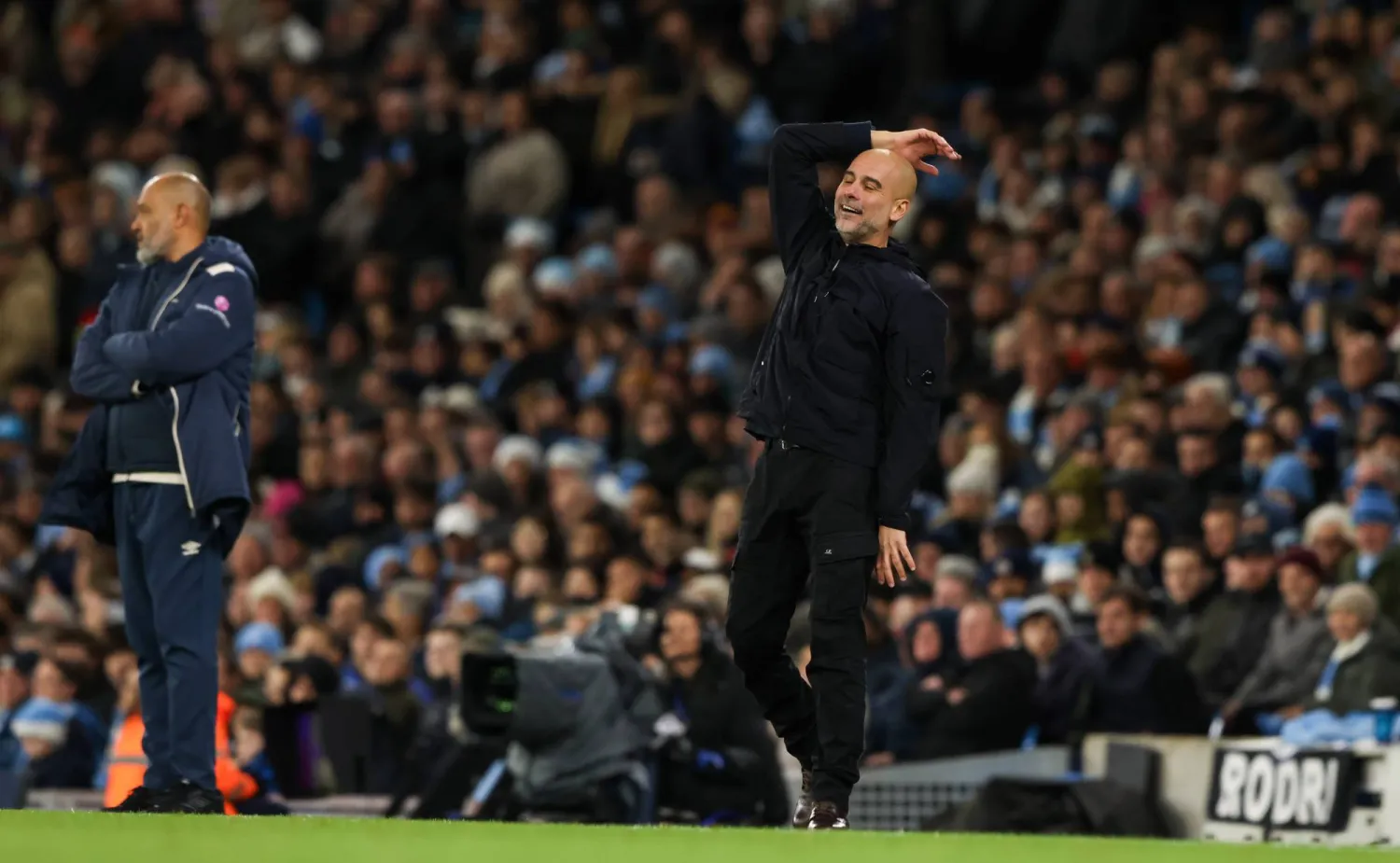 بيب غوارديولا مدرب مانشستر سيتي (إ.ب.أ)