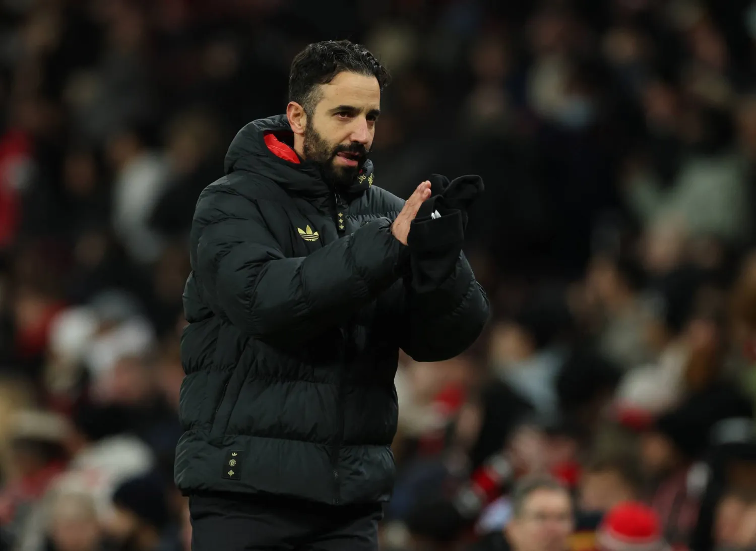 روبن أموريم مدرب مانشستر يونايتد (رويترز)