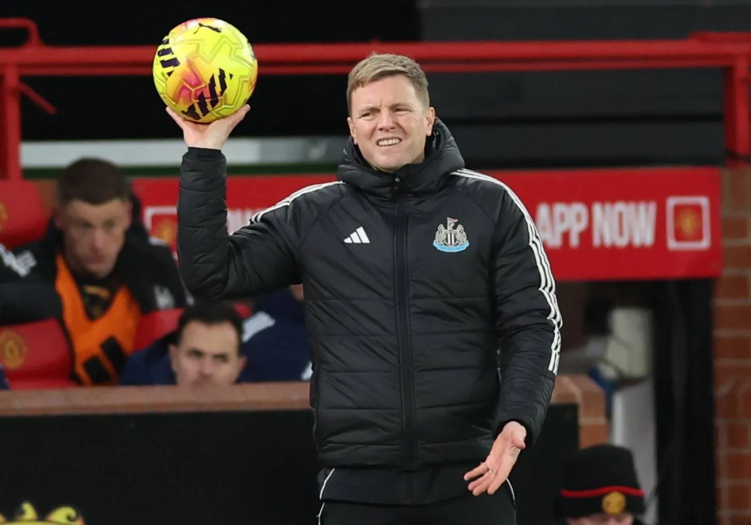 إيدي هاو مدرب نيوكاسل يونايتد (إ.ب.أ)