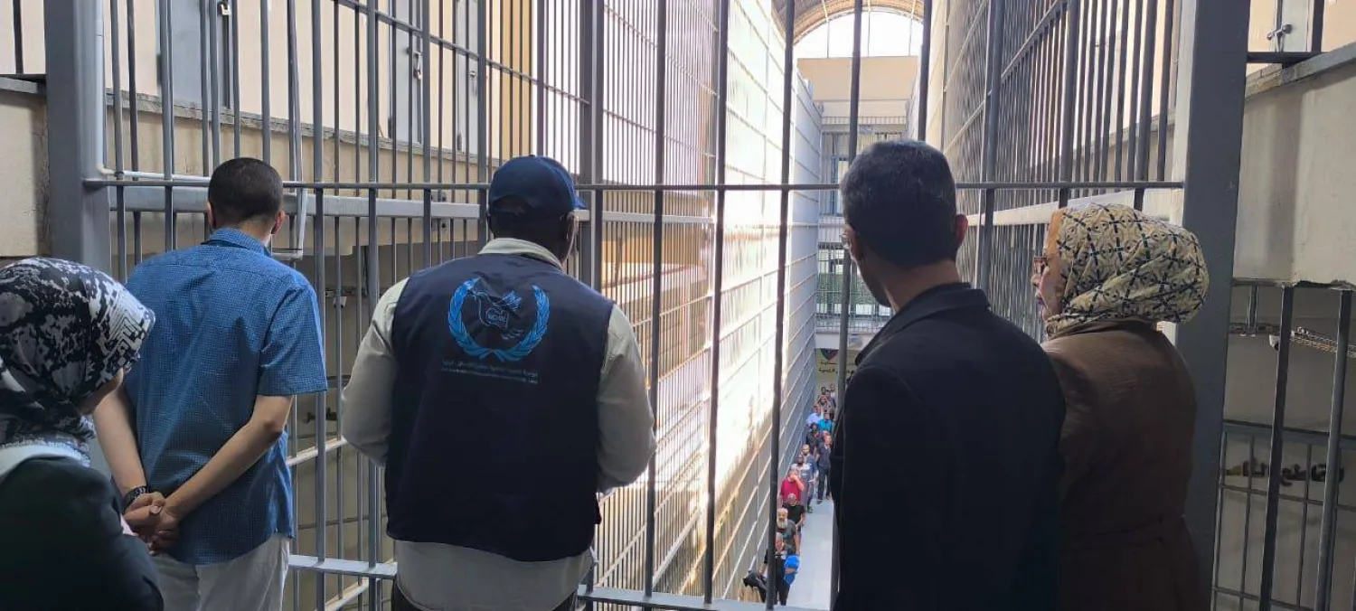 سجن معيتيقة في طرابلس (المؤسسة الوطنية لحقوق الإنسان)