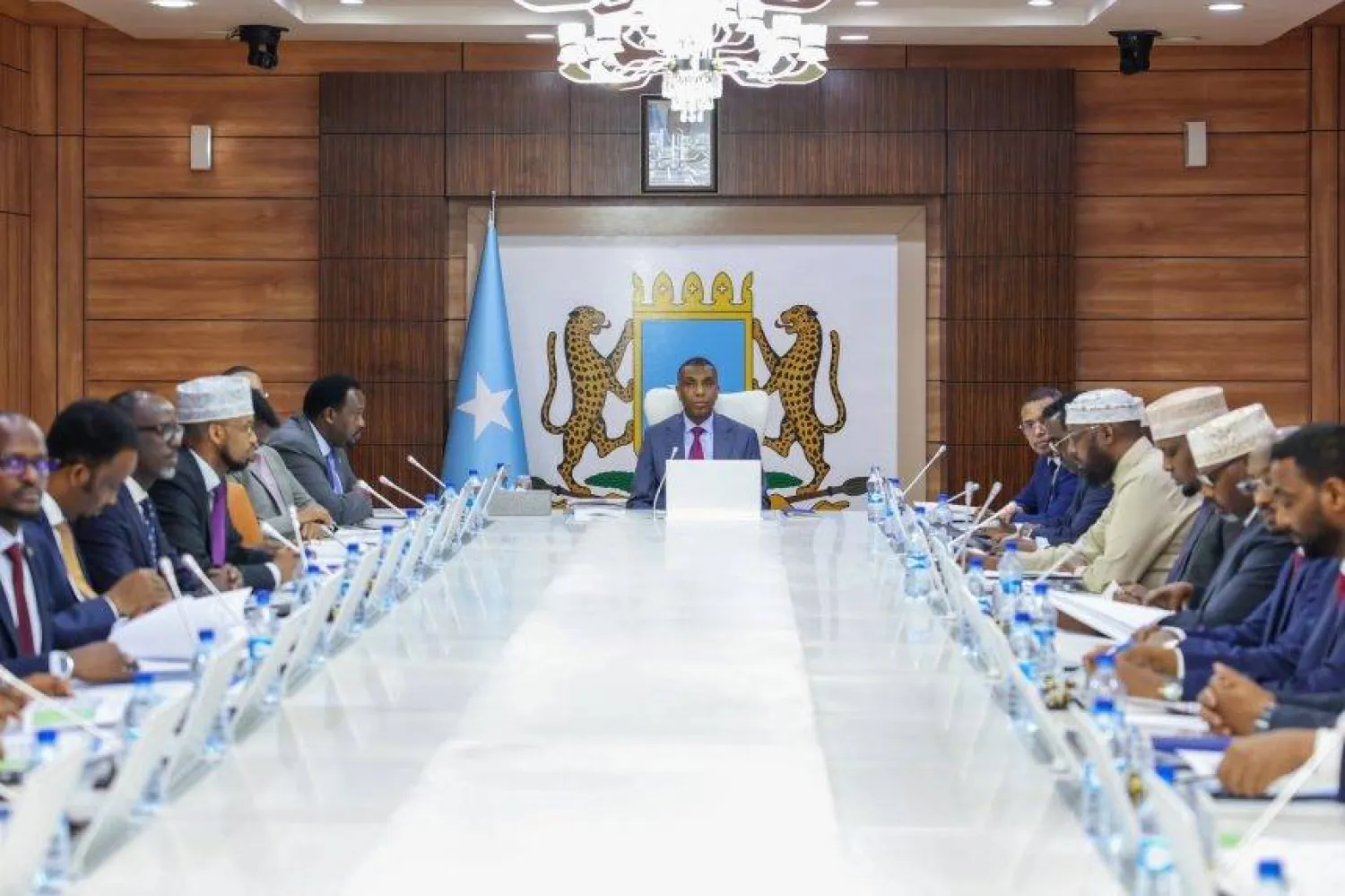 اجتماع الحكومة الصومالية الجمعة في أعقاب الخطوة الإسرائيلية (وكالة أنباء الصومال)