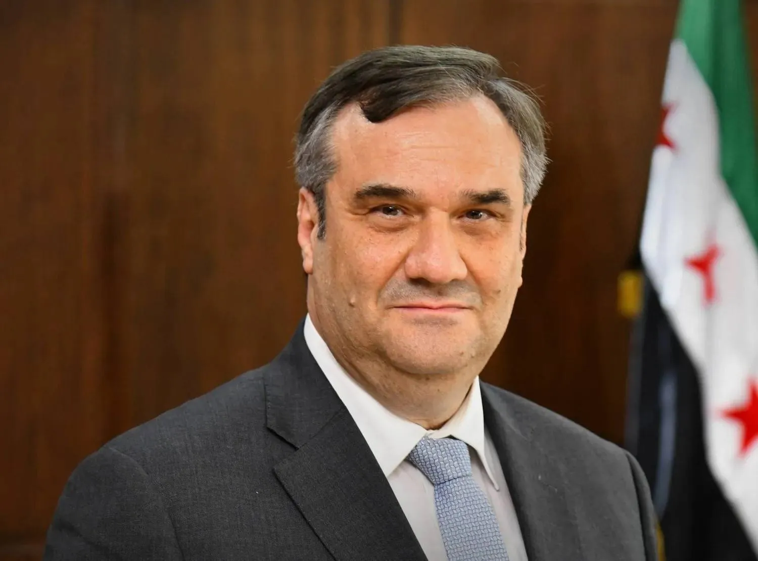 Syrian Central Bank Governor Abdulkader Husrieh (X)