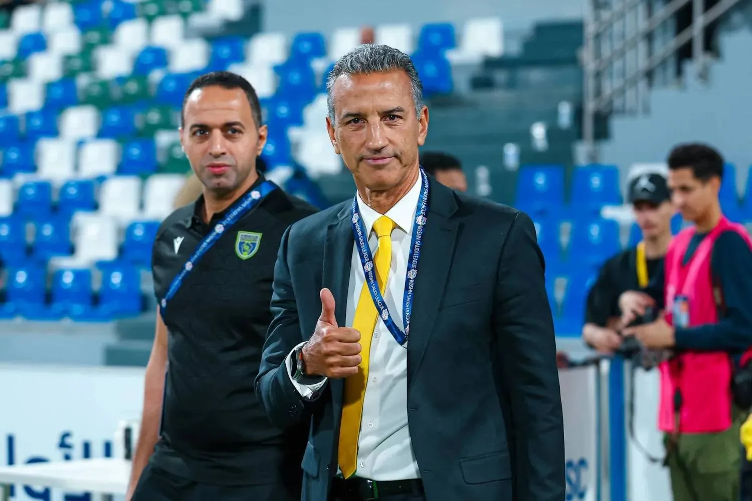 البرازيلي بريكليس شاموسكا (تصوير: عيسى الدبيسي)