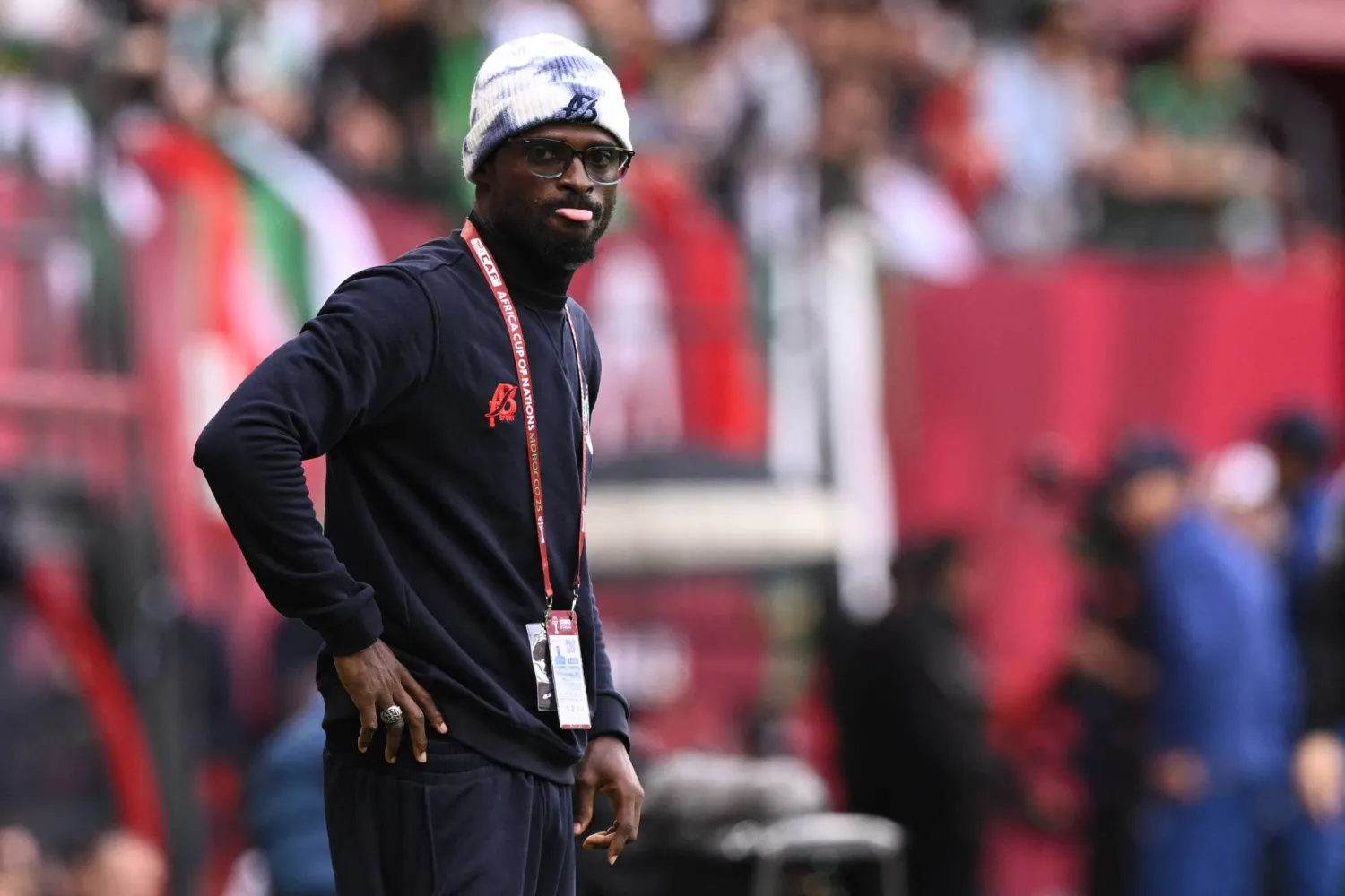 كواسي أبياه المدير الفني للمنتخب السوداني (أ.ف.ب)