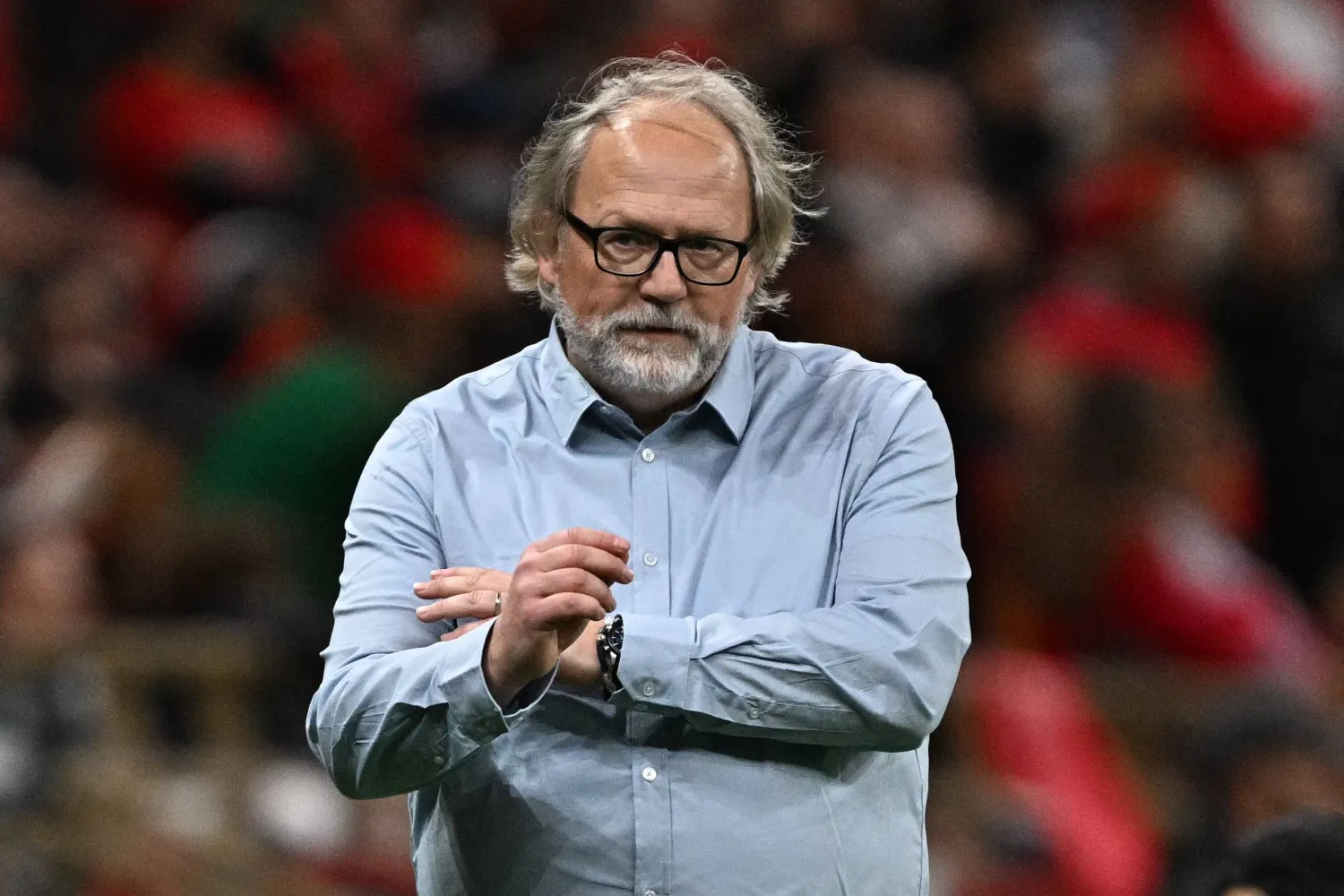 توم سينتفيت المدير الفني لمنتخب مالي (أ.ف.ب)