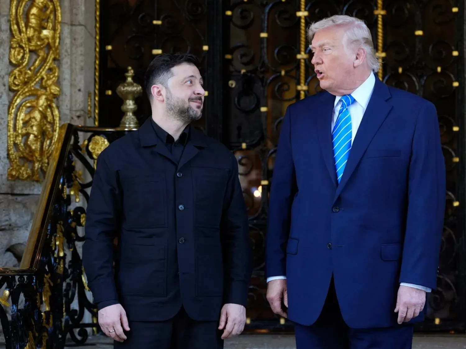 Trump'ın 28 Aralık'ta Mar-a-Lago'da Zelenskiy'yi ağırladı (AP)