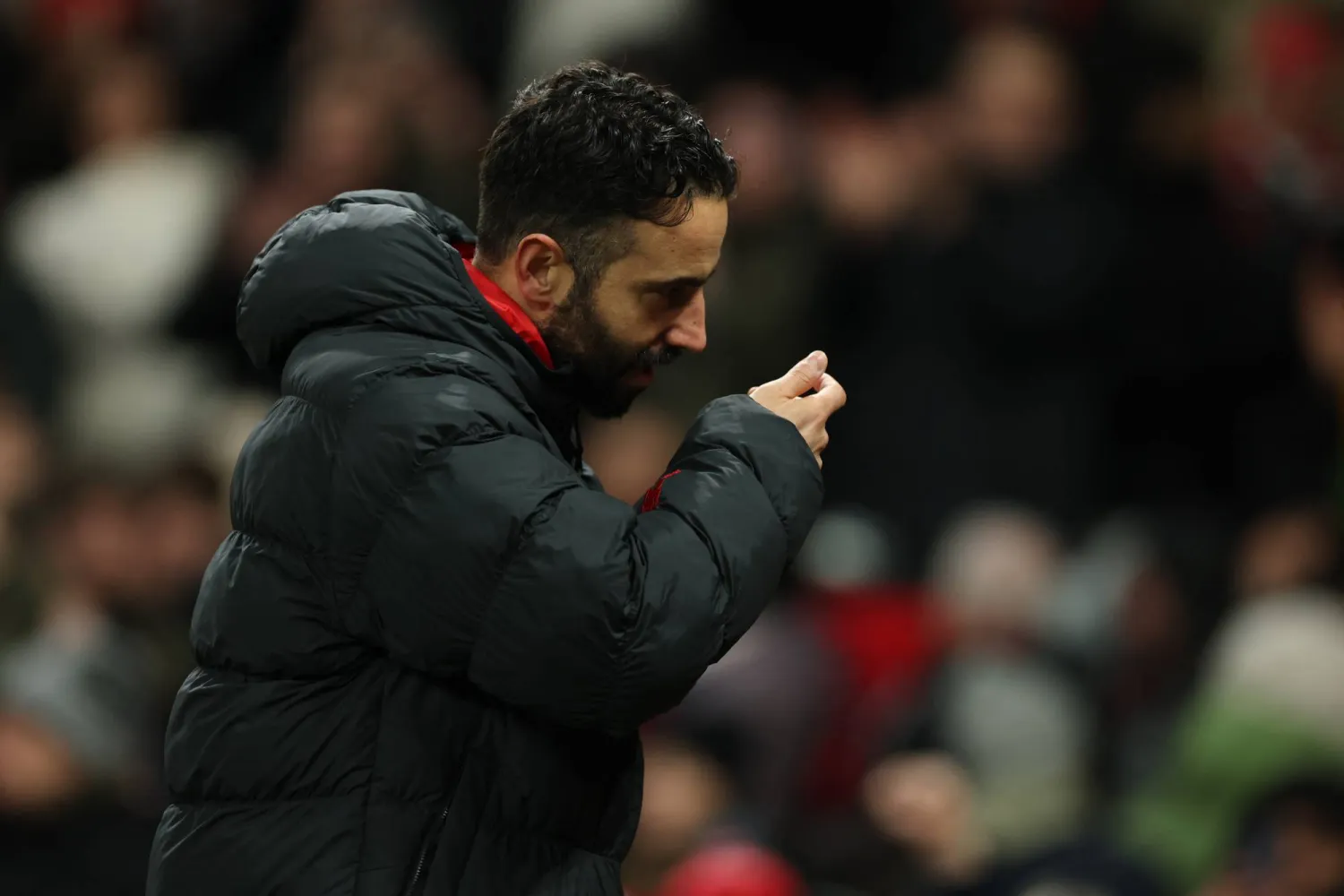 روبن أموريم مدرب مانشستر يونايتد (رويترز)