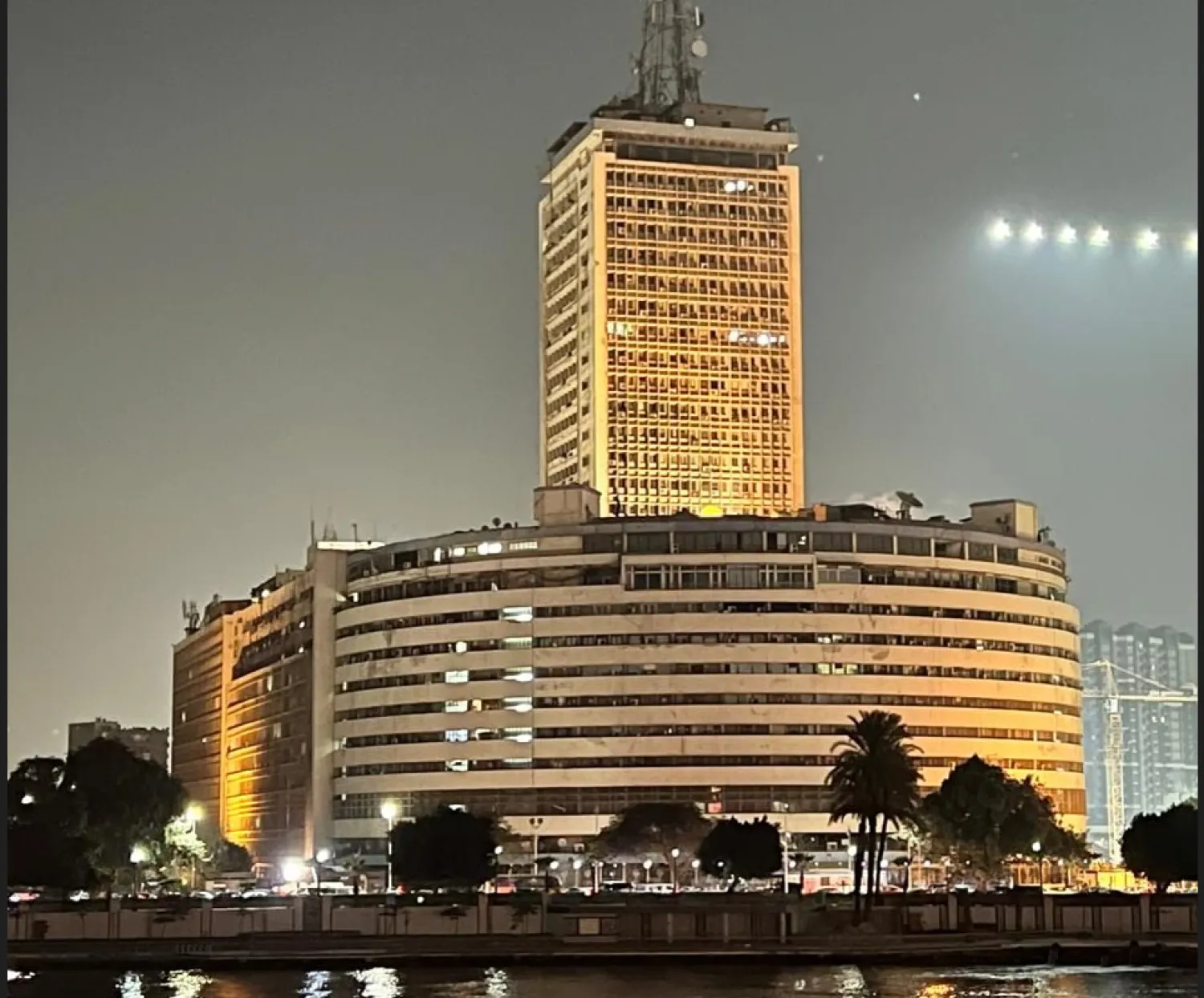 مبنى ماسبيرو يضم اتحاد الإذاعة والتلفزيون (الهيئة الوطنية للإعلام)