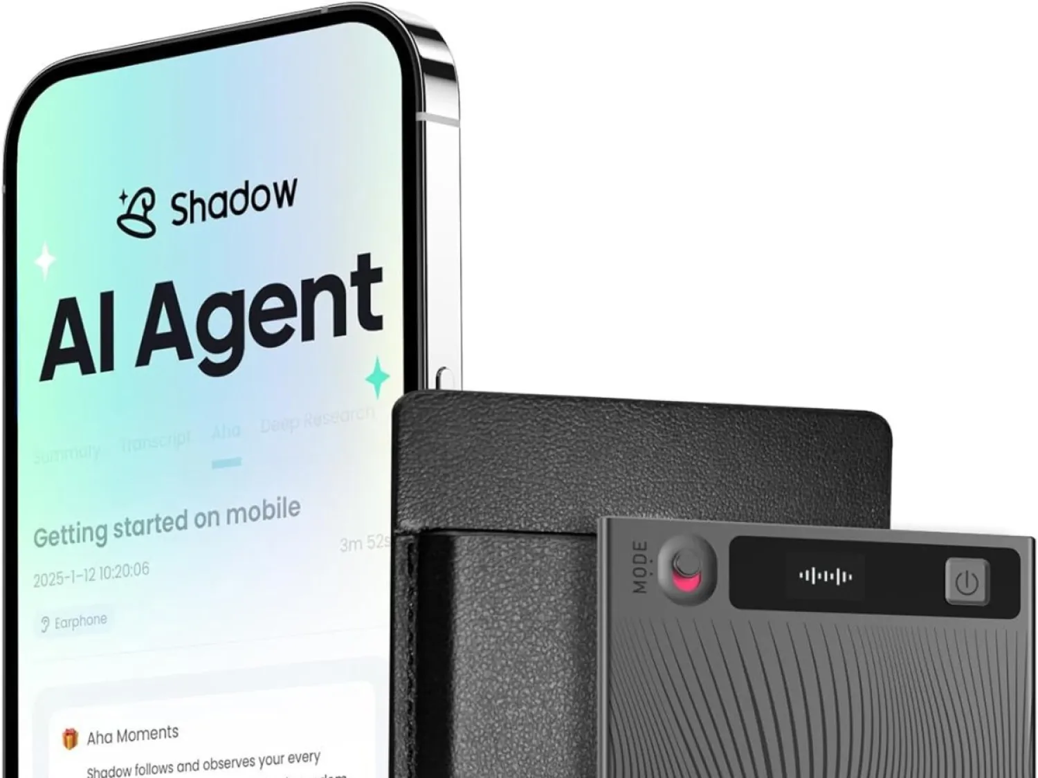 مسجل صوت... بتكنولوجيا الذكاء الاصطناعي