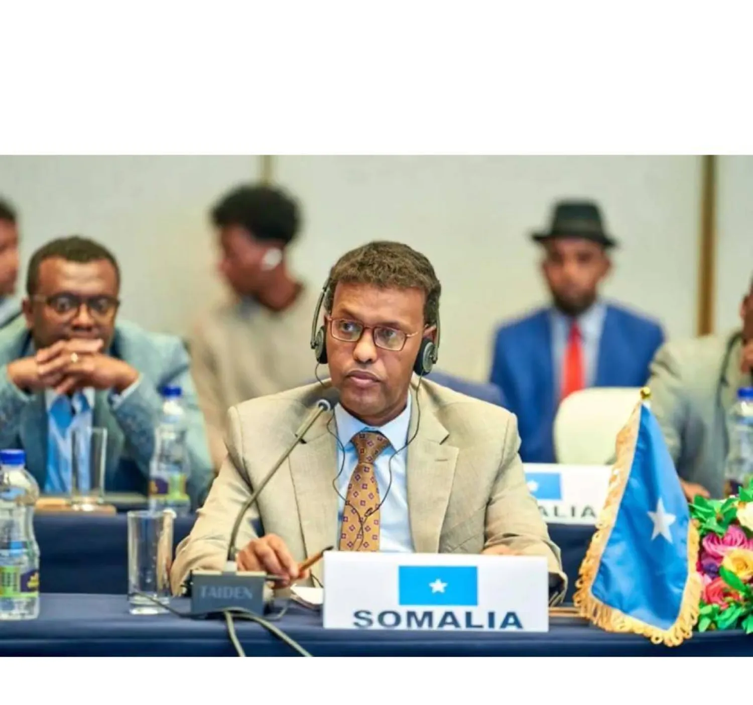 سفير الصومال لدى أديس أبابا والاتحاد الأفريقي عبد الله محمد ورفا (صفحته على مواقع التواصل الاجتماعي)