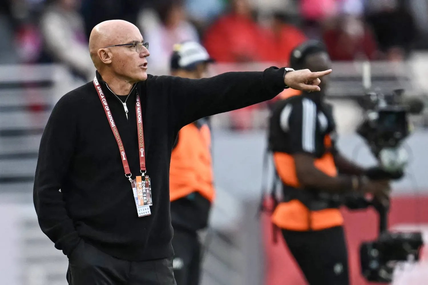 الأرجنتيني ميغيل غاموندي المدير الفني لمنتخب تنزانيا (أ.ف.ب)