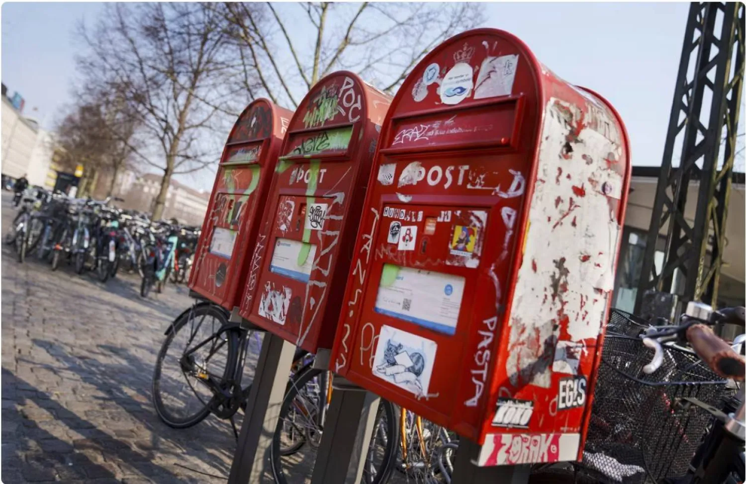 إزالة صناديق البريد في أنحاء الدنمارك (شاترستوك)