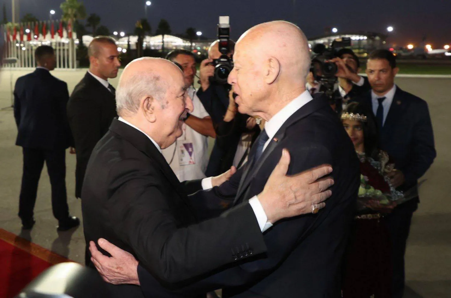 من لقاء سابق بين الرئيسين الجزائري والتونسي (الرئاسة الجزائرية)