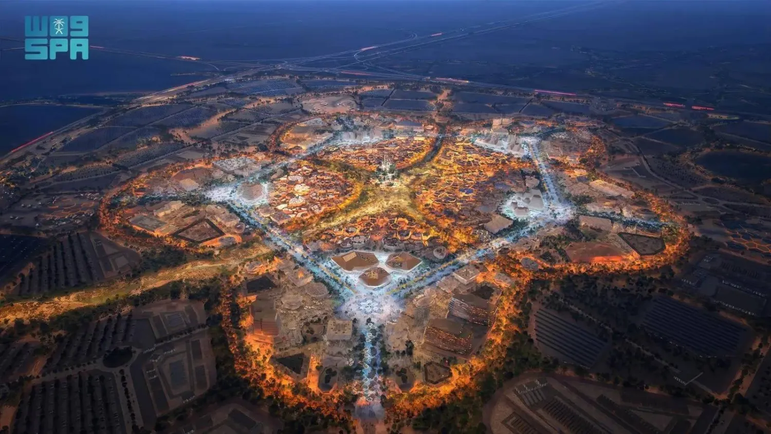 The milestone demonstrates the project’s increasing momentum as it shifts from early works to large-scale construction activity. (SPA)