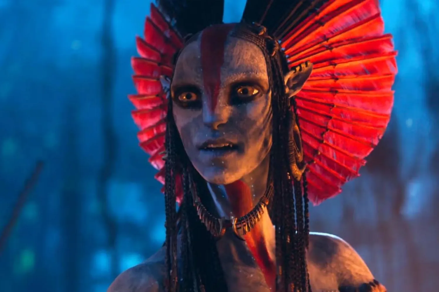 Kanadalı yönetmen James Cameron, Avatar: Ateş ve Kül'de izleyicileri farklı bir Na'vi kabilesiyle tanıştırıyor (20th Century Studios)