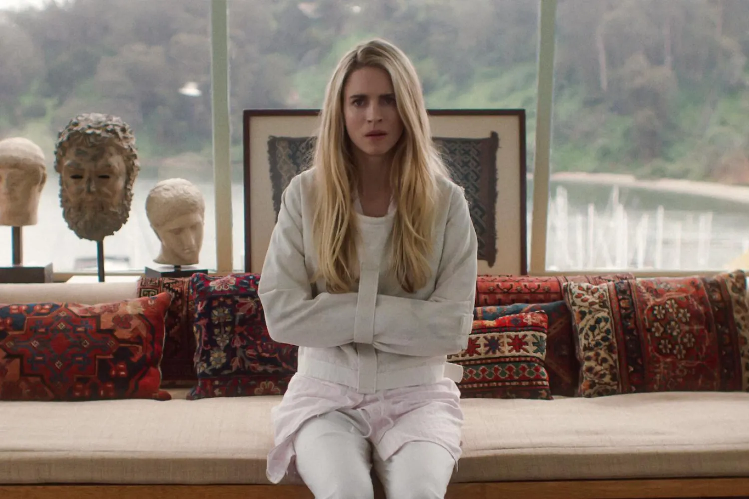 43 yaşındaki Brit Marling, Babylon ve Göz (I Origins) gibi yapımlarla da tanınıyor (Netflix)