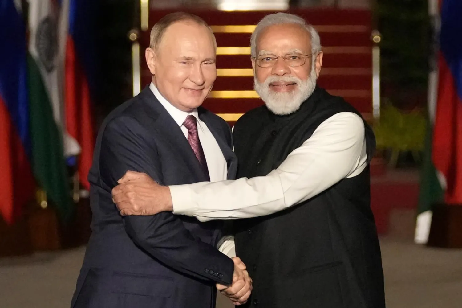 Putin, en son Modi'yle Yeni Delhi'de 2021'de bir araya gelmişti (AP)