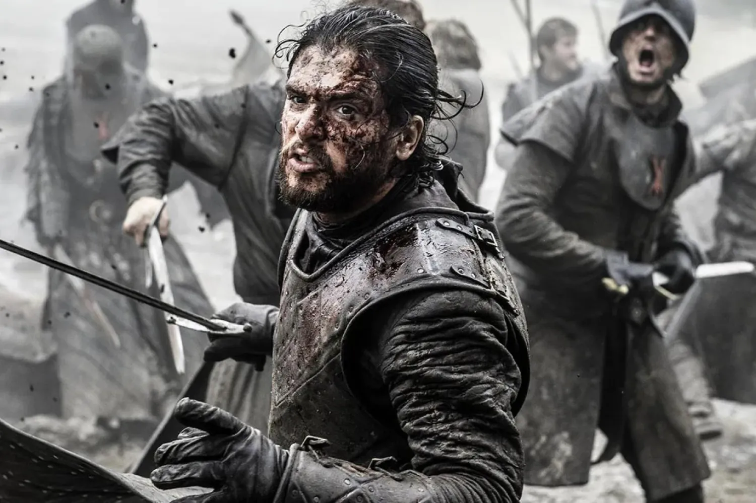 HBO'nun meşhur fantastik dramasıyla şöhrete kavuşan Kit Harington, 2021 yapımı Eternals'taki Dane Whitman rolüyle Marvel Sinematik Evreni'ne adımını atmıştı (HBO)