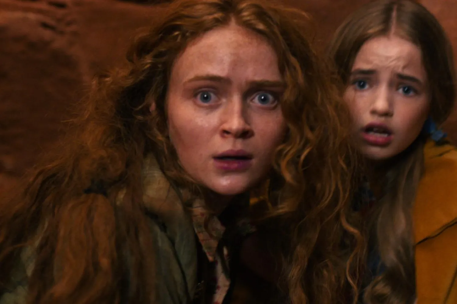 Stranger Things'de Max Mayfield karakterini canlandıran 23 yaşındaki Sadie Sink (solda), 2026'da vizyona girecek Spider-Man: Brand New Day'le ilk kez Marvel evrenine adım atıyor (Netflix)