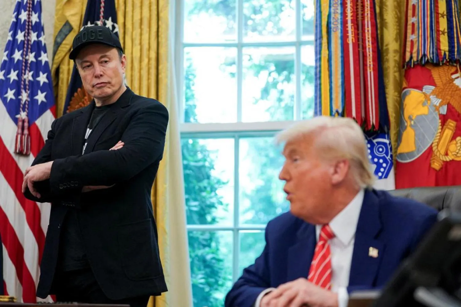 Elon Musk, Trump'ın seçim kampanyasına verdiği destekle gündem olmuştu (Reuters)