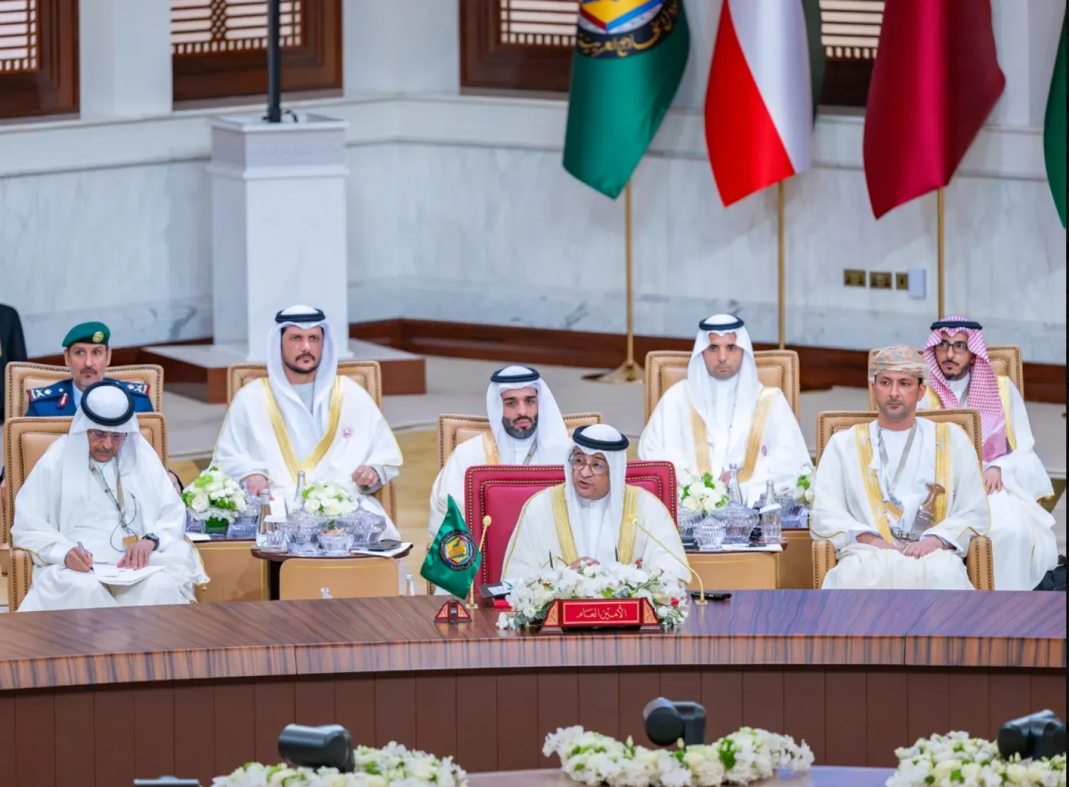 (foto altı) Körfez İşbirliği Konseyi (KİK) Genel Sekreteri Casim Muhammed el-Budeyvi (Şarku’l Avsat)
