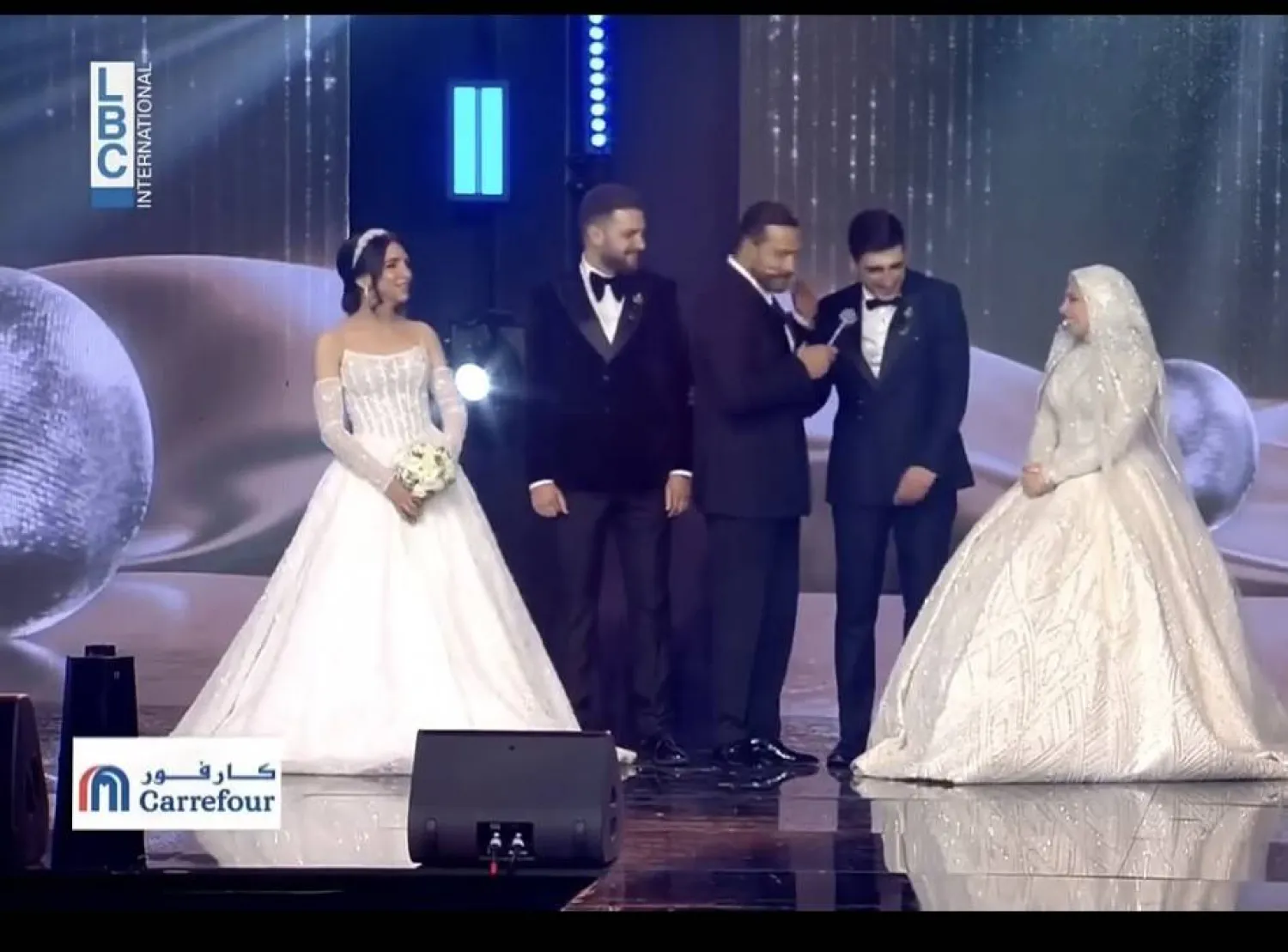 «إل بي سي آي» تكفّلت بمصاريف حفليْ زفاف مباشرة على الهواء (إنستغرام)