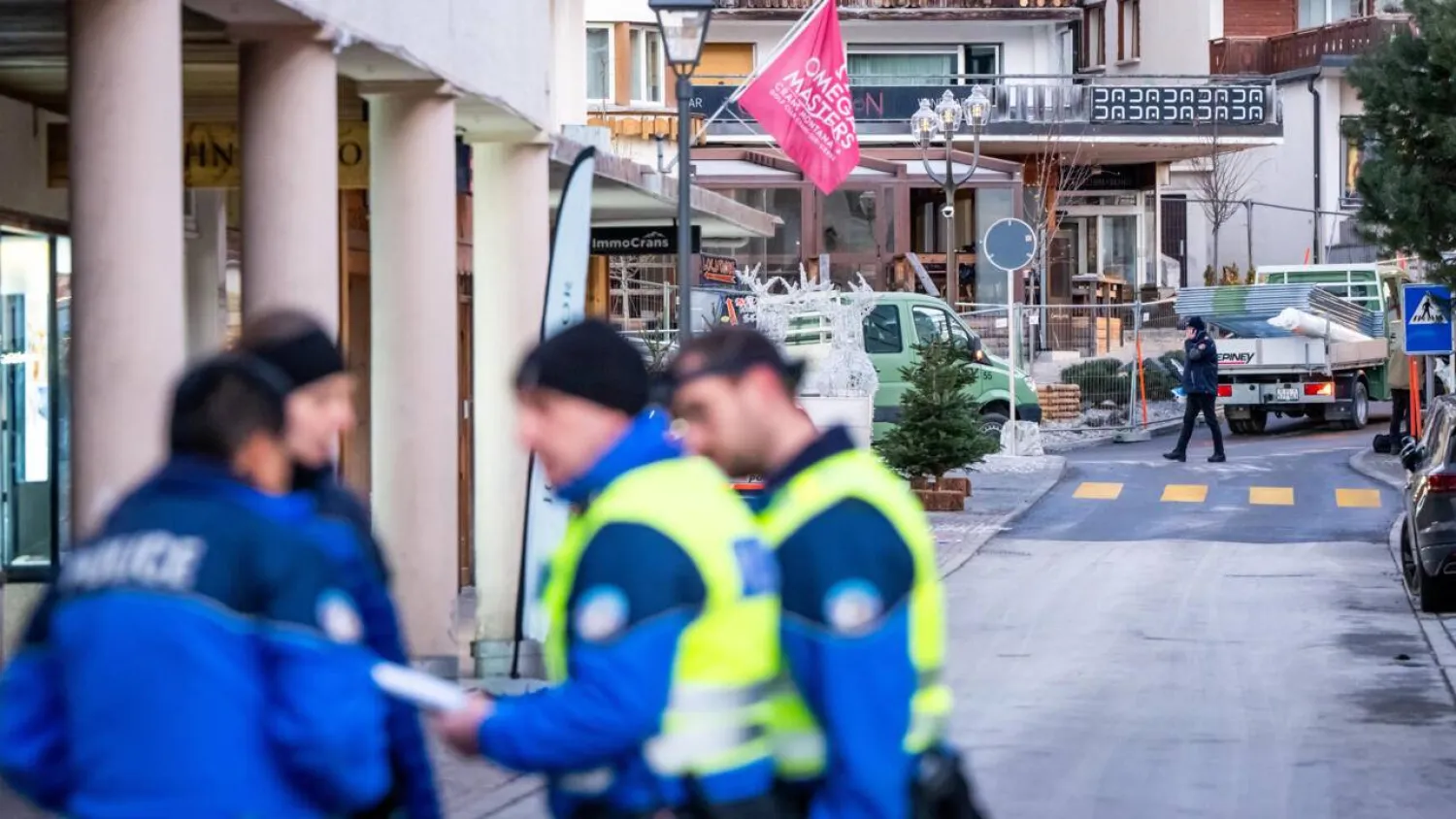 Investigators are racing to identify the victims of a fire at a New Year's celebration in the Swiss Alps town of Crans-Montana. MAXIME SCHMID / AFP
