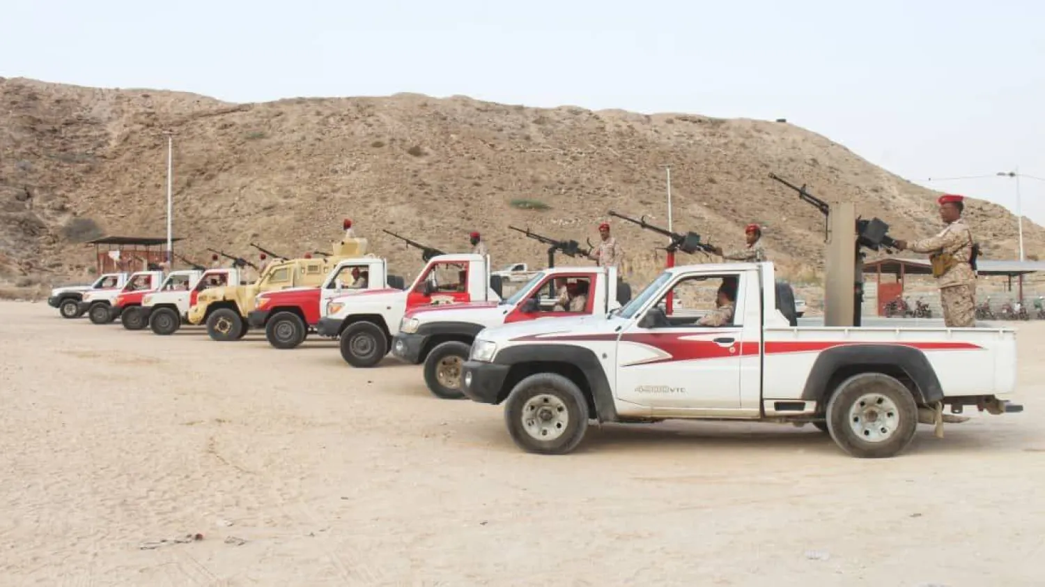 قوات تابعة للمنطقة العسكرية الثانية بحضرموت (الشرق الأوسط)