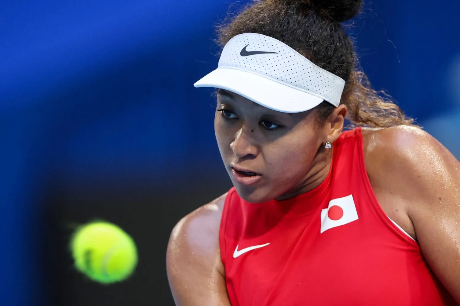 لاعبة التنس اليابانية نعومي أوساكا (أ.ف.ب)