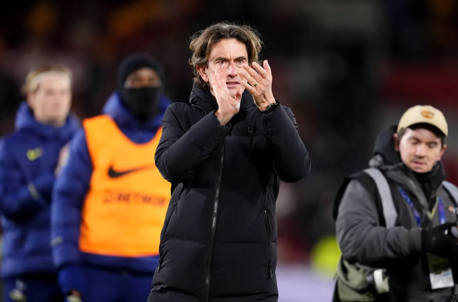 توماس فرانك مدرب توتنهام هوتسبير (د.ب.أ)