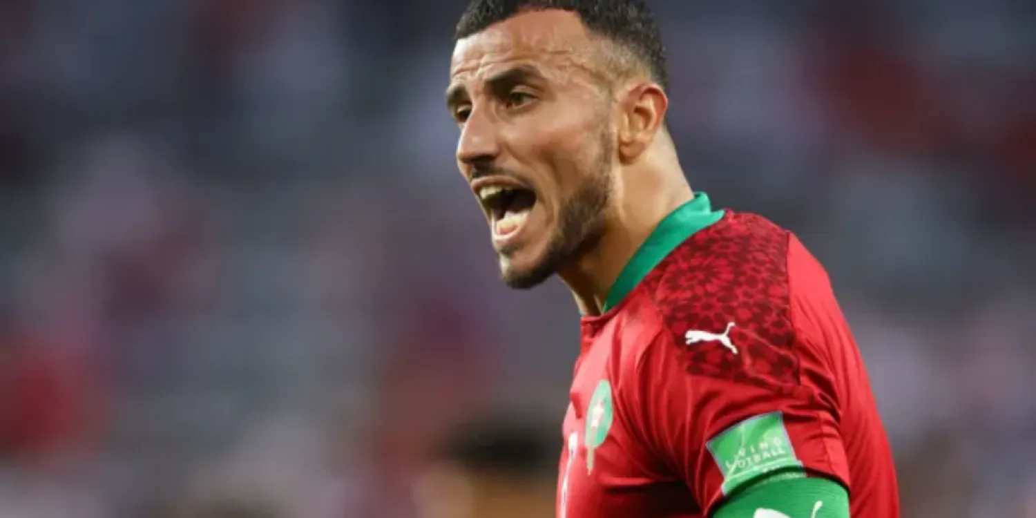 قائد المنتخب المغربي لكرة القدم غانم رومان سايس (منتخب المغرب)