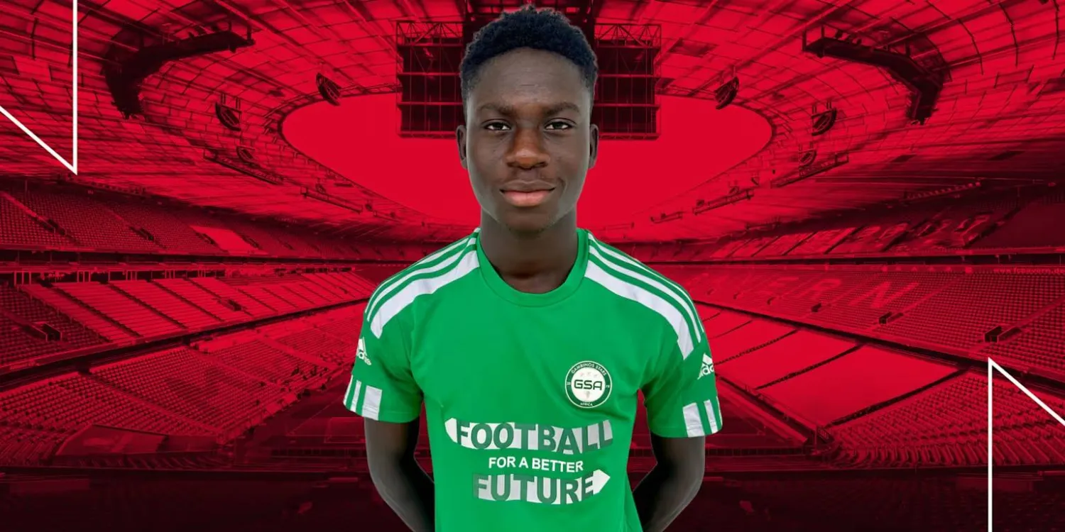 المهاجم الشاب الغامبي بارا سابوكو ندياي (نادي بايرن)