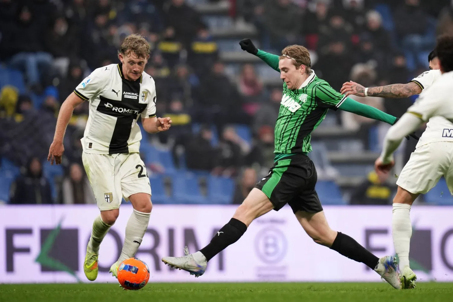 التعادل حسم مواجهة ساسوولو وبارما (أ.ب)