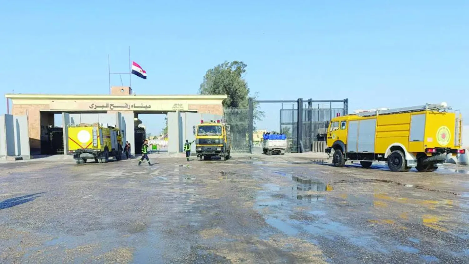 Refah Sınır Kapısı’nın Mısır tarafı (Arşiv - Reuters)