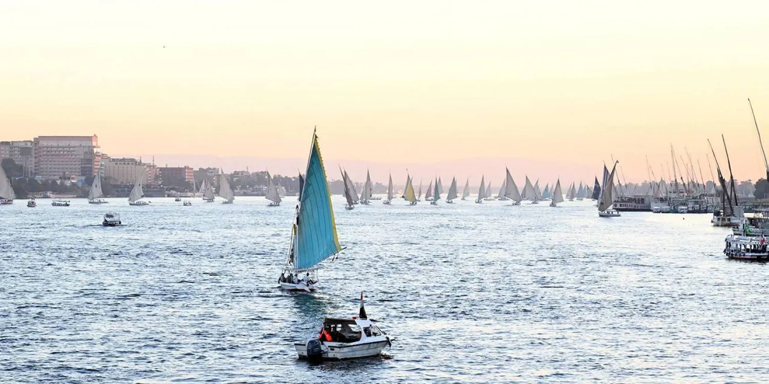 مدينة الأقصر تتمتع بمشاهد خلابة إلى جانب طابعها الأثري (رئاسة مجلس الوزراء)