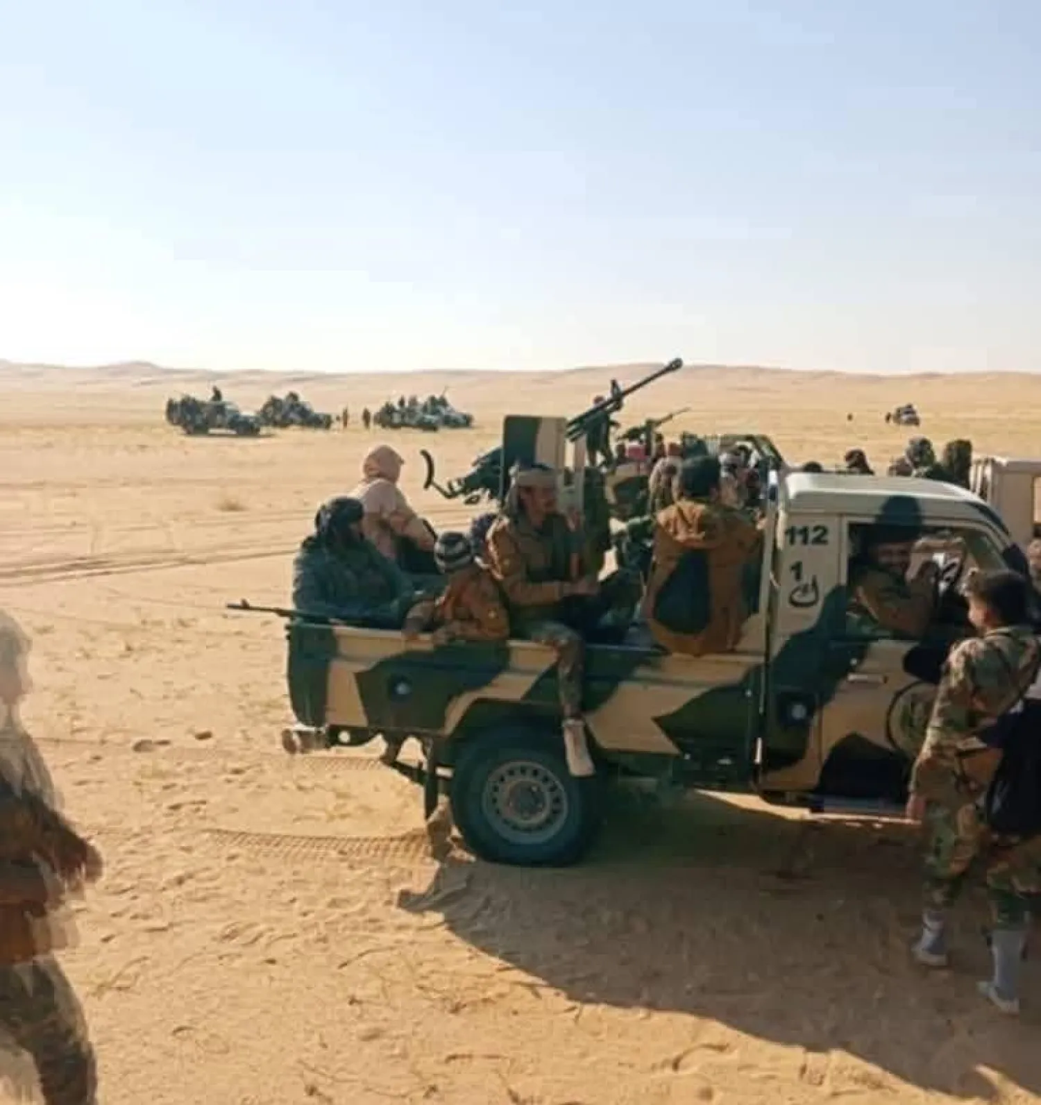 Forces deployed in Shabwah. (Local authority)