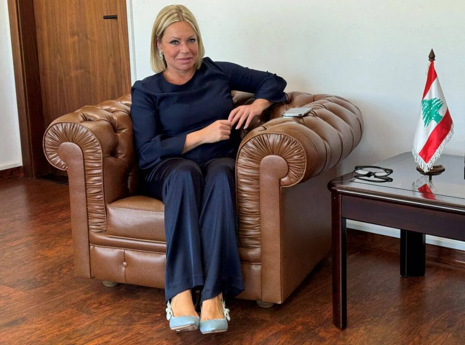 المنسقة الخاصة للأمم المتحدة في لبنان جينين هينيس بلاسخارت (أرشيفية - رويترز)