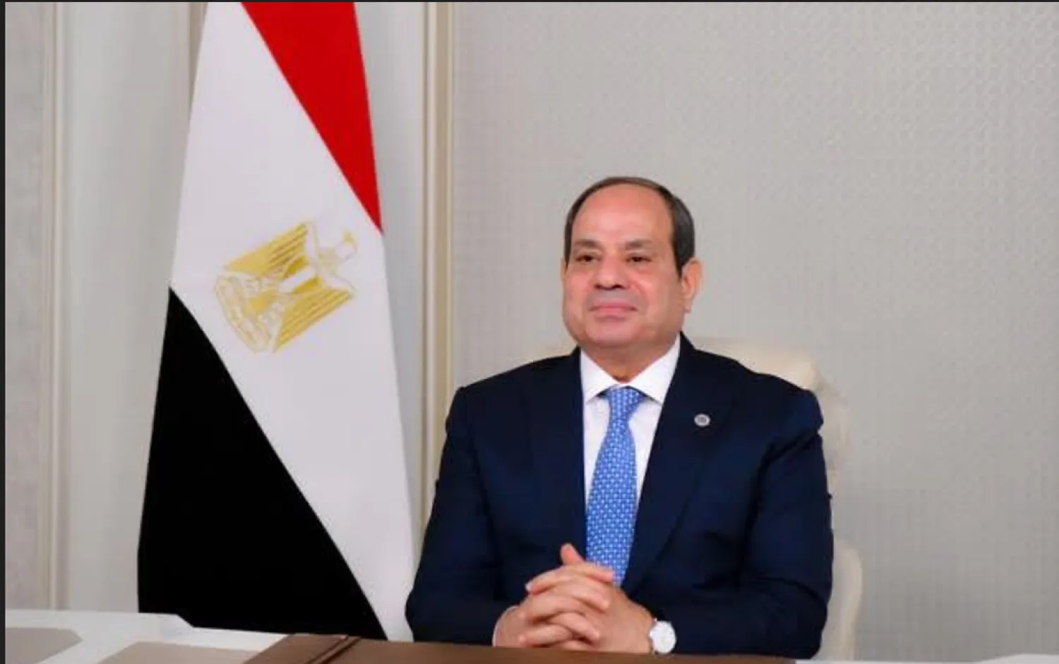 الرئيس المصري عبد الفتاح السيسي خلال كلمة في أكتوبر الماضي (الرئاسة المصرية)