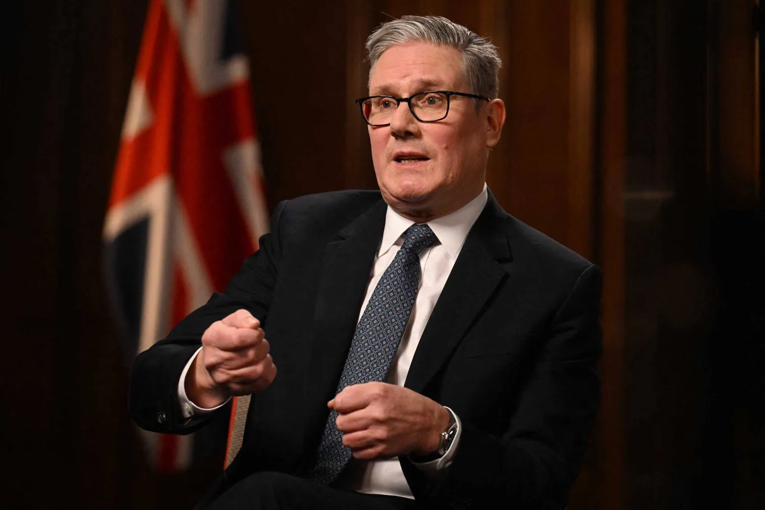 رئيس الوزراء البريطاني كير ستارمر (أ.ف.ب)