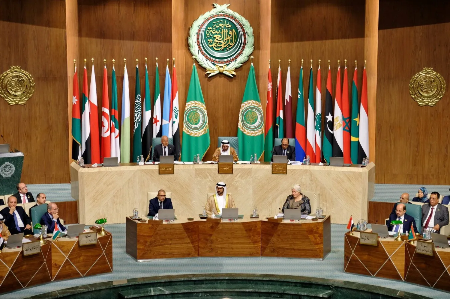 اجتماع مجلس الجامعة العربية على مستوى وزراء الخارجية في شهر سبتمبر الماضي (الجامعة العربية)