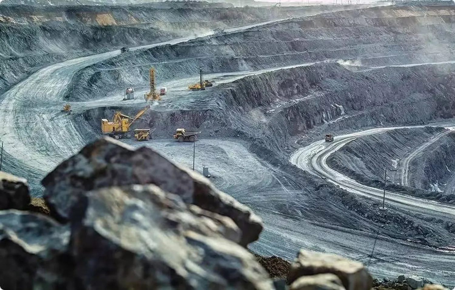 مناطق استكشاف التعدين في السعودية (الشرق الأوسط)