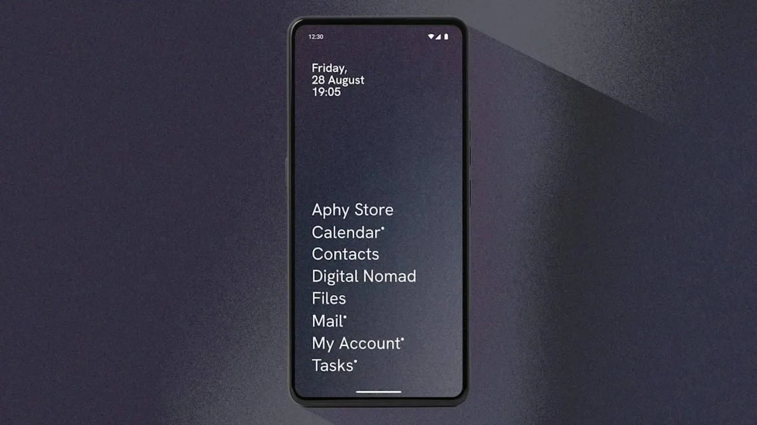 هاتف بتصميم بسيط للغاية... ينهي التدخل في الخصوصية